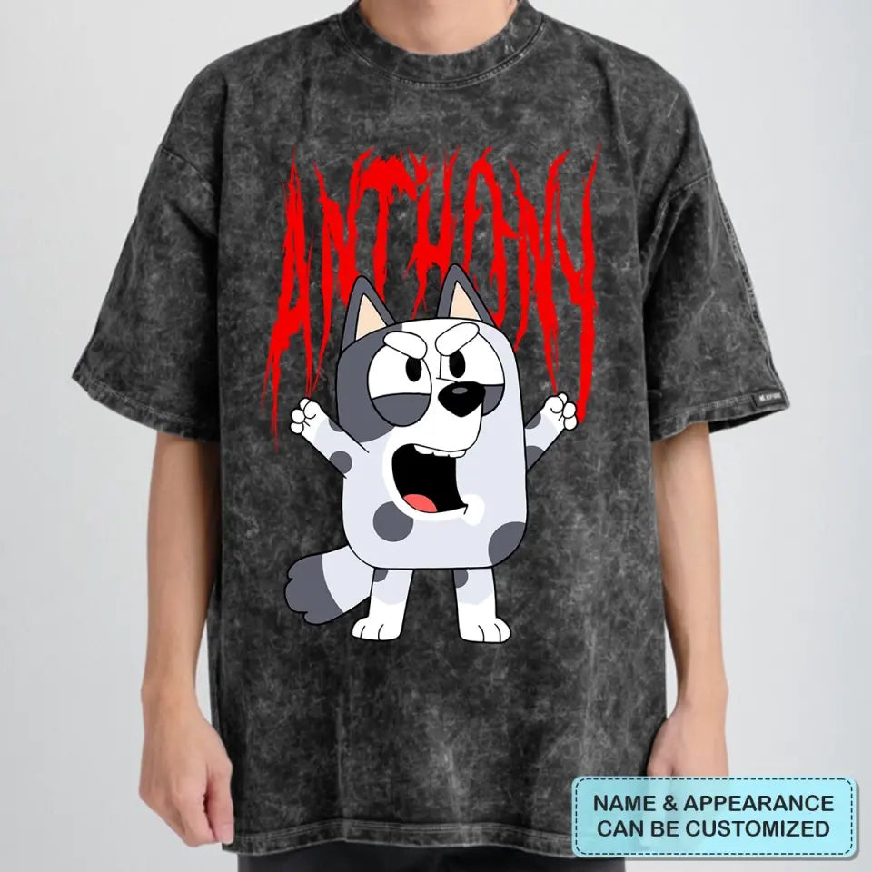 Vintage Cartoon Shirt - Personalized Custom Bootleg  T-shirt - Gift For Family Members