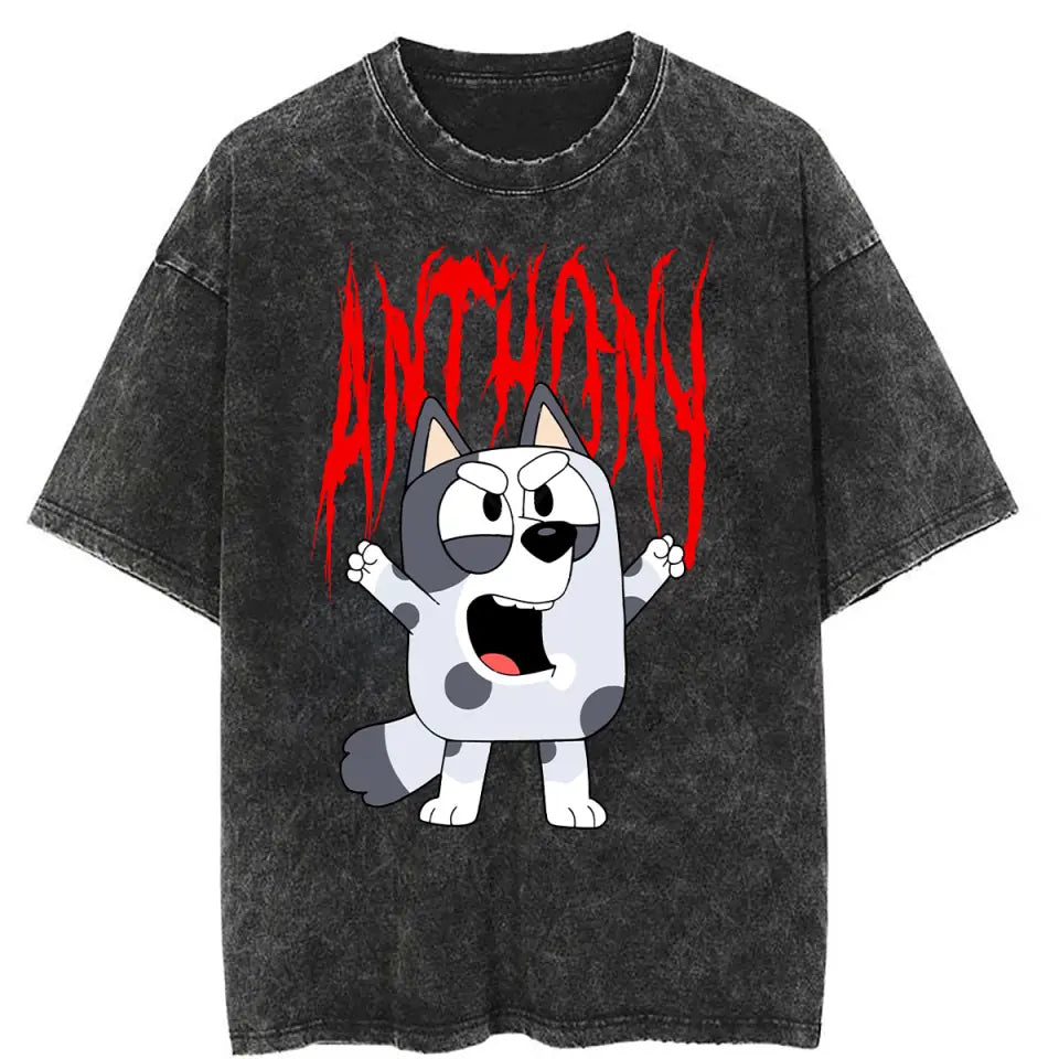 Vintage Cartoon Shirt - Personalized Custom Bootleg  T-shirt - Gift For Family Members