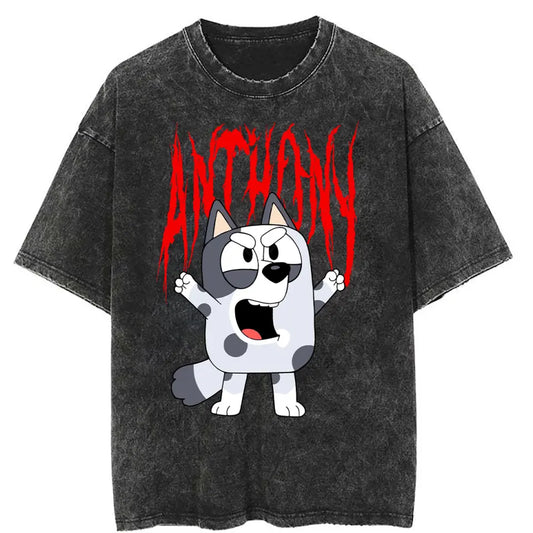 Vintage Cartoon Shirt - Personalized Custom Bootleg  T-shirt - Gift For Family Members