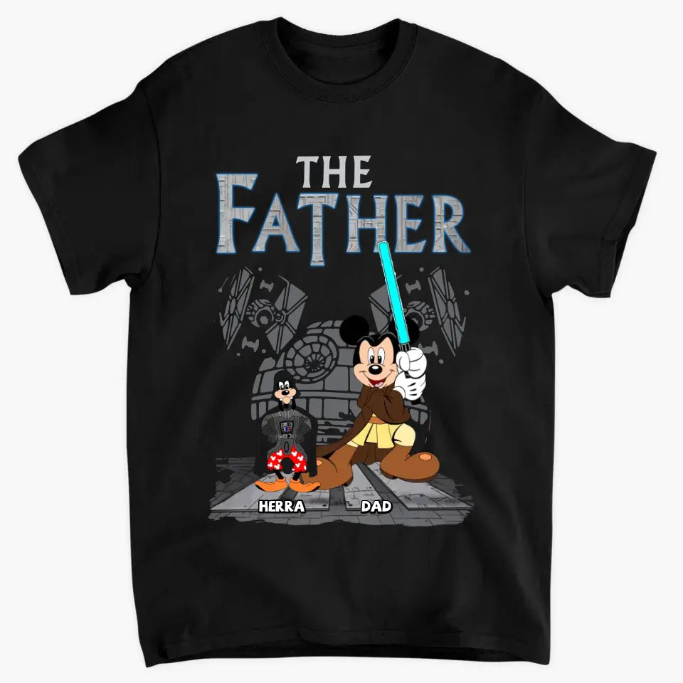 The Father - Personalized Custom T-shirt - Gift For Dad, Mom, Family, Family Members