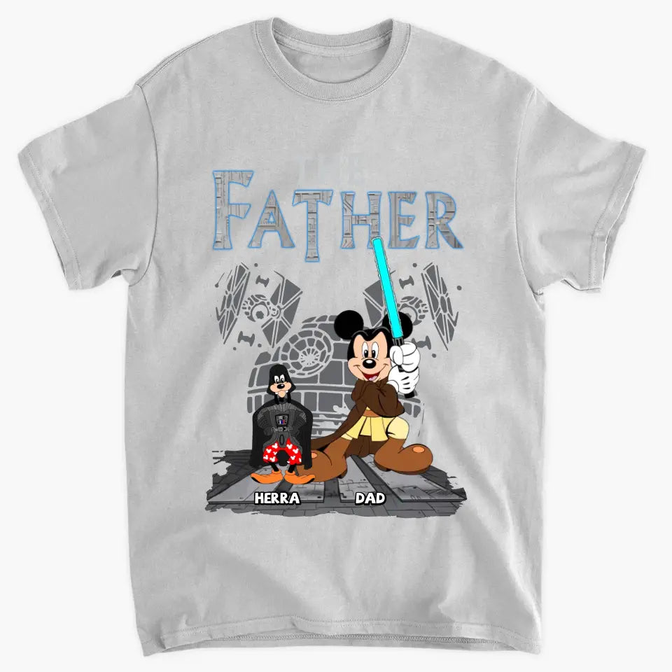 The Father - Personalized Custom T-shirt - Gift For Dad, Mom, Family, Family Members