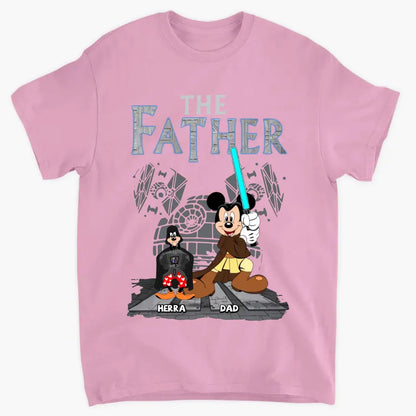 The Father - Personalized Custom T-shirt - Gift For Dad, Mom, Family, Family Members