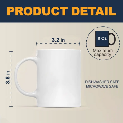Ohana Mean Family - Personalized Custom White Edge-to-Edge Mug - Gift For Family Members