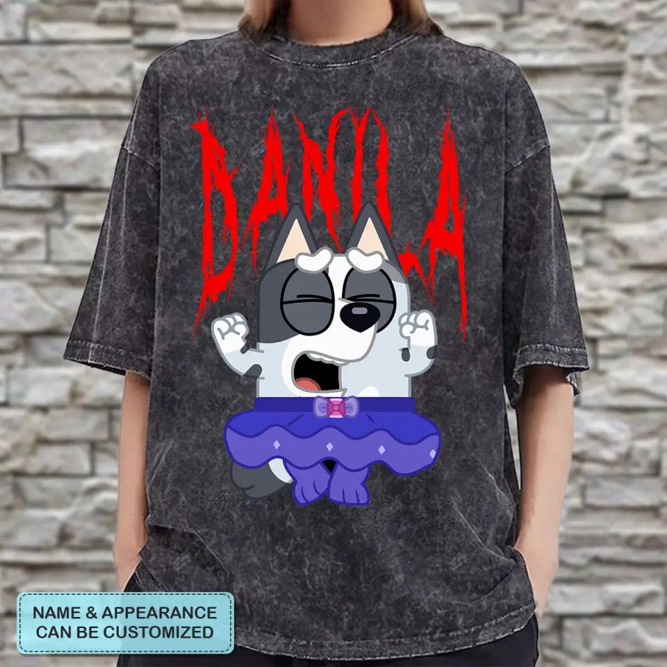 Vintage Cartoon Shirt - Personalized Custom Bootleg  T-shirt - Gift For Family Members