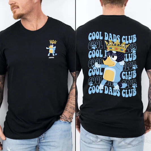 Cool Dad Clubs - Personalized Custom Double-side T-shirt - Father's Day Gift For Dad, Grandpa