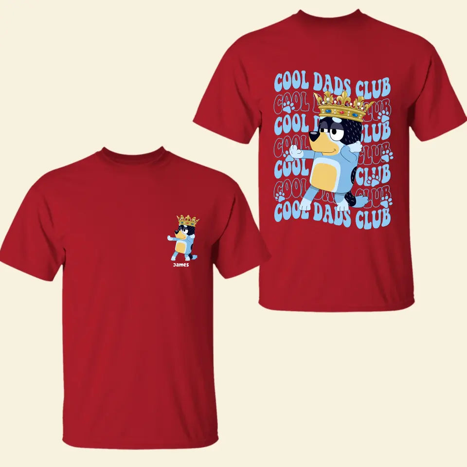 Cool Dad Clubs - Personalized Custom Double-side T-shirt - Father's Day Gift For Dad, Grandpa