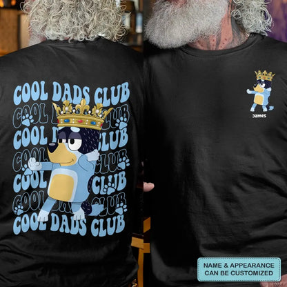 Cool Dad Clubs - Personalized Custom Double-side T-shirt - Father's Day Gift For Dad, Grandpa