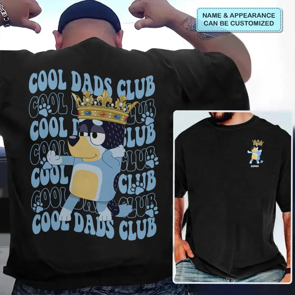 Cool Dad Clubs - Personalized Custom Double-side T-shirt - Father's Day Gift For Dad, Grandpa