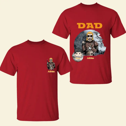 I Am Their Father - Personalized Custom Double-side T-shirt - Father's Day Gift For Dad, Grandpa