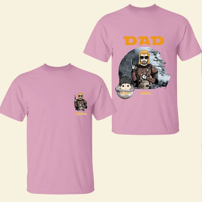 I Am Their Father - Personalized Custom Double-side T-shirt - Father's Day Gift For Dad, Grandpa