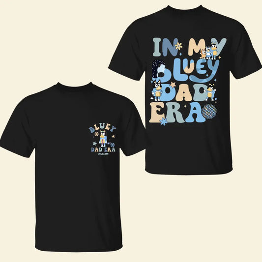 In My Heeler Era - Personalized Custom Double-side T-shirt - Gift For Family Members