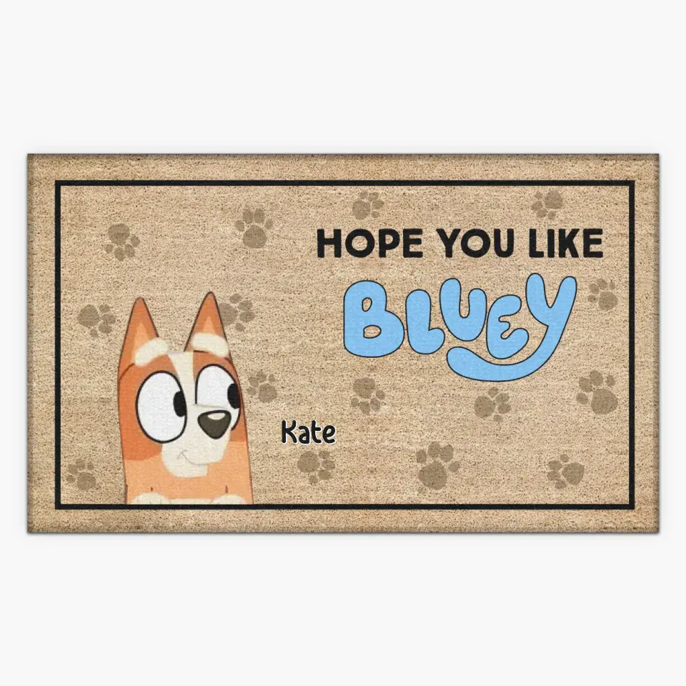 Hope You Like - Personalized Custom Doormat - Gift For Family Members