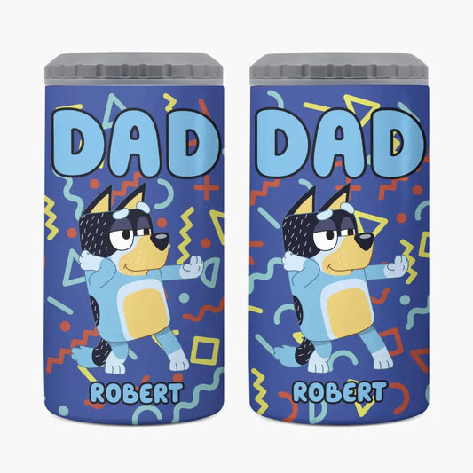 Rad Dad - Personalized Custom Can Cooler Tumbler - Father's Day Gift For Dad, Grandpa