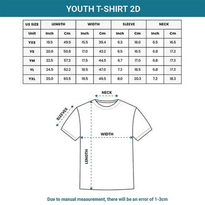 I'm Ready For School - Personalized Custom Youth T-shirt - Back To School Gift For Kid