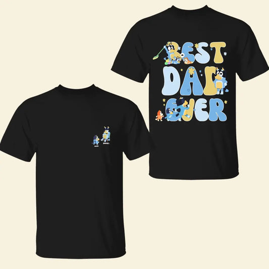 In My Heeler Era - Personalized Custom Double-side T-shirt - Gift For Family Members