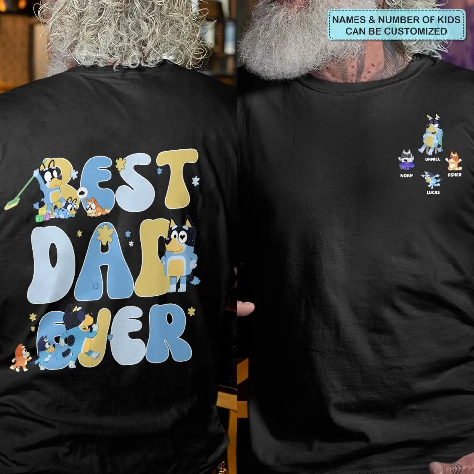 In My Heeler Era - Personalized Custom Double-side T-shirt - Gift For Family Members