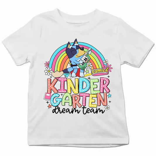 Retro Back To School - Personalized Custom Youth T-shirt - Birthday, Back To School, Kindergarten, First, Second, Third, Fourth, Fifth Grade, Pre-K Gift For Kids