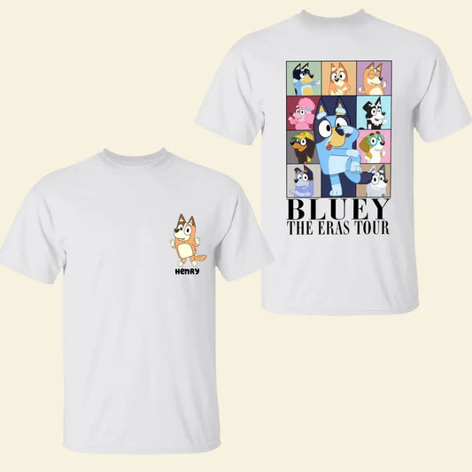 The Heeler Tour - Personalized Custom Double-side T-shirt - Gift For Family, Family Member, Friends