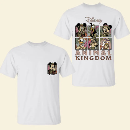 Animal Kingdom - Personalized Custom Double-side T-shirt - Gift For Friends, Family Members