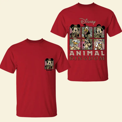 Animal Kingdom - Personalized Custom Double-side T-shirt - Gift For Friends, Family Members