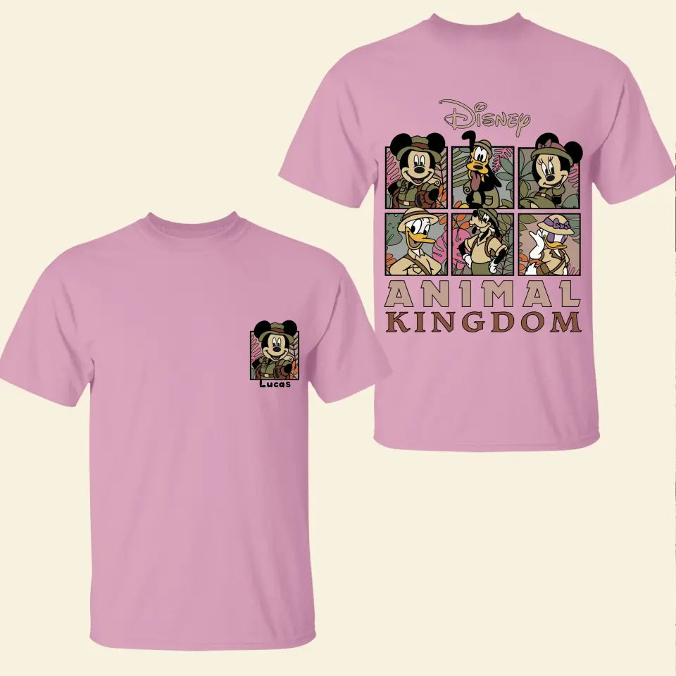 Animal Kingdom - Personalized Custom Double-side T-shirt - Gift For Friends, Family Members
