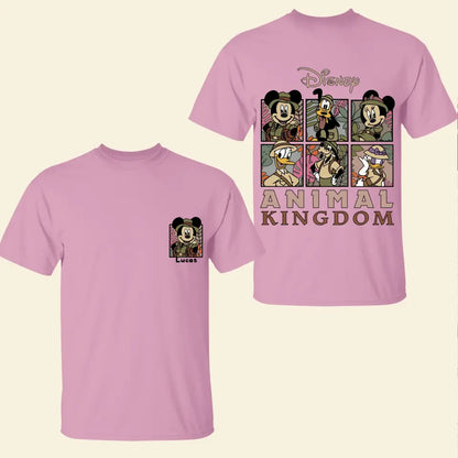Animal Kingdom - Personalized Custom Double-side T-shirt - Gift For Friends, Family Members