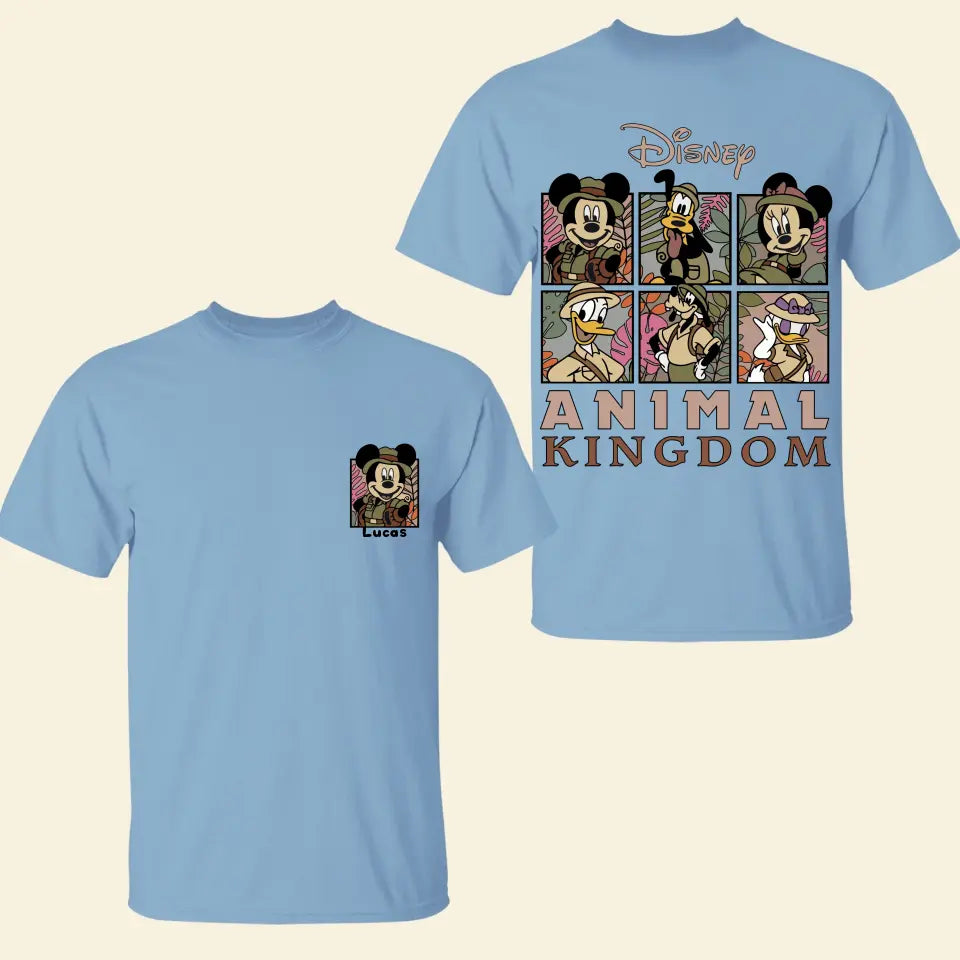 Animal Kingdom - Personalized Custom Double-side T-shirt - Gift For Friends, Family Members