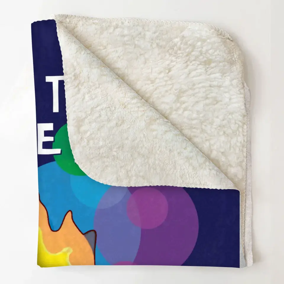 It's Okay To Feel All The Feel - Personalized Custom Blanket - Gift For Family, Family Members