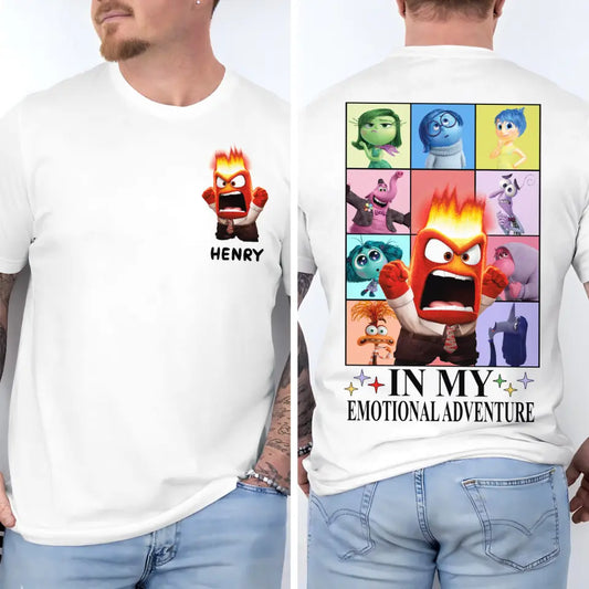 In My Emotional Adventure - Personalized Custom Double-side T-shirt - Gift For Friends, Family Members