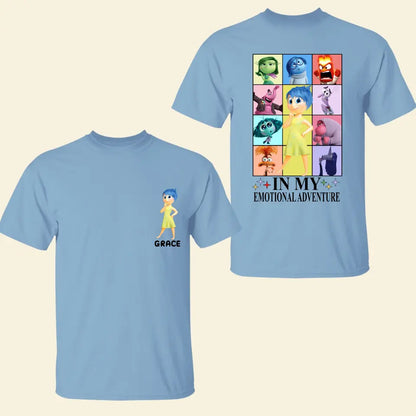 In My Emotional Adventure - Personalized Custom Double-side T-shirt - Gift For Friends, Family Members