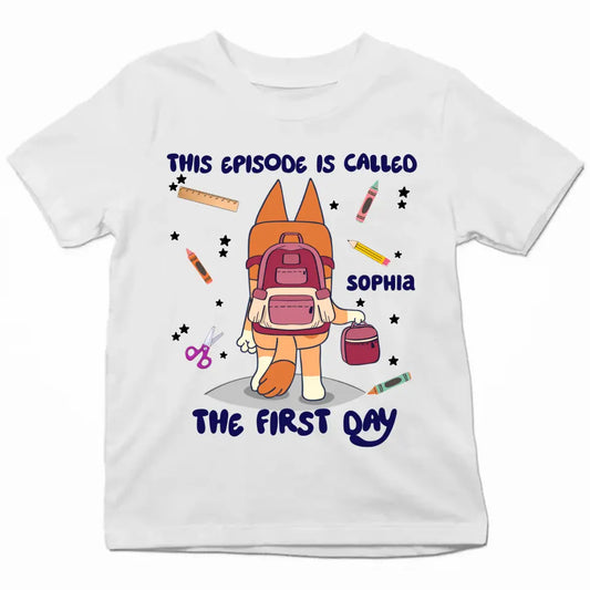 This Episode Is Called - Personalized Custom Youth T-shirt - Birthday, Back To School, Kindergarten, First, Second, Third, Fourth, Fifth Grade, Pre-K Gift For Kids