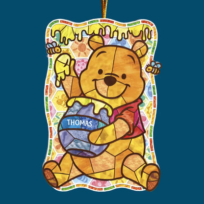 Personalized Shape Mica Ornament - You Are My Hunny