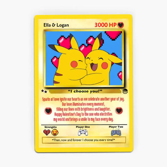 The Anniversary - Personalized Custom Gift Card - Gift For Couple, Boyfriend, Girlfriend, Husband, Wife