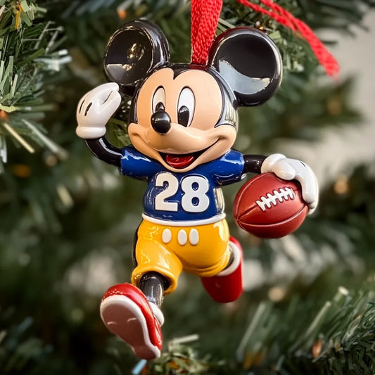 Game Day - Personalized Mica Ornament - Gift For Family Members