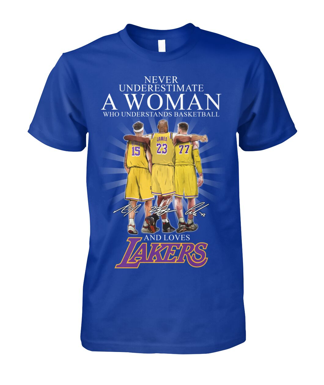 Basketball Lovers - Unisex T-Shirt LA 03