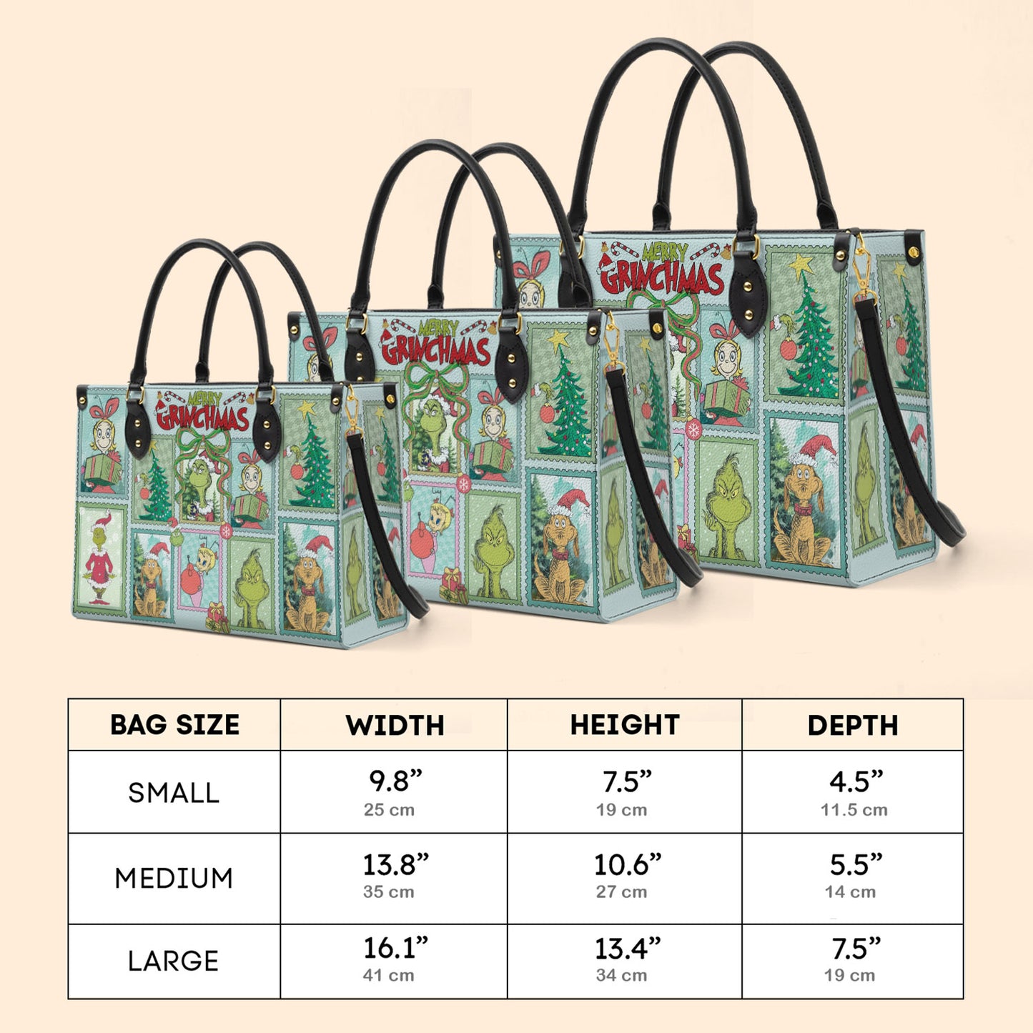 Holiday Mood Premium Leather Handbag NCU0TL003