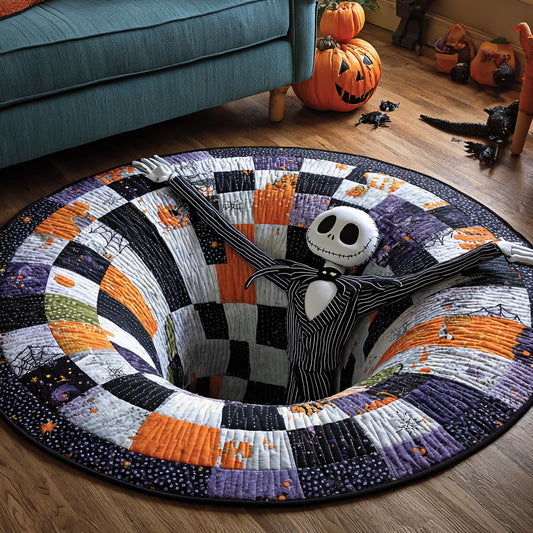 Abyss of Shadows Quilted Round Mat NCU0DV010