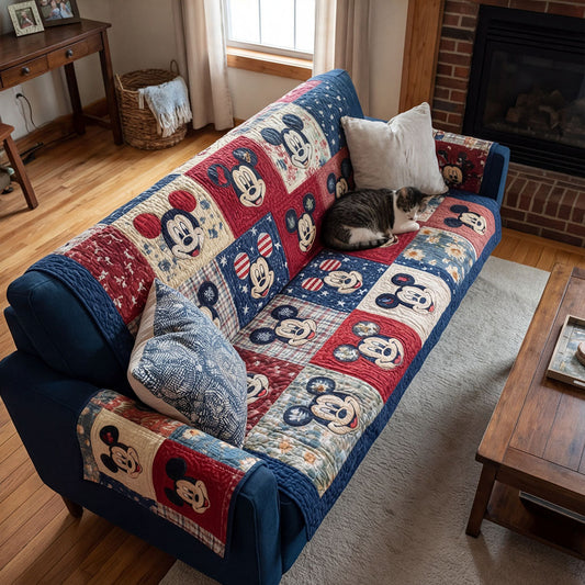 Americana Home Comfort Quilted Sofa Cover DMC0PT049