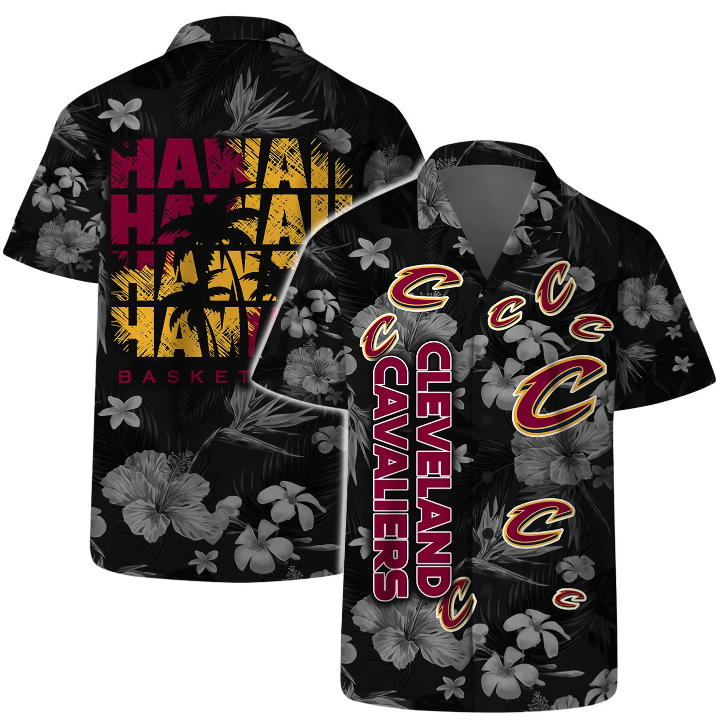 Basketball Lovers - 3D Hawaiian Shirt CAVS 09