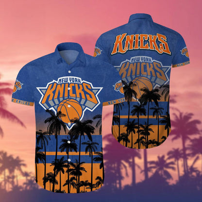 Basketball Lovers - 3D Hawaiian Shirt NYK 10