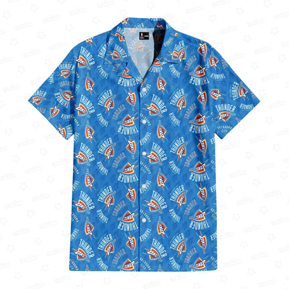 Basketball Lovers - 3D Hawaiian Shirt OKC 12