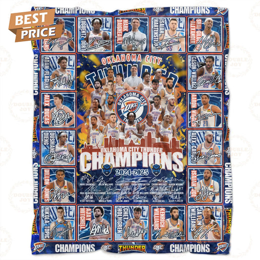 Basketball Lovers - Fleece Blanket OKC 25