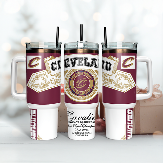 Basketball Lovers - Tumbler With Handle CAVS 01
