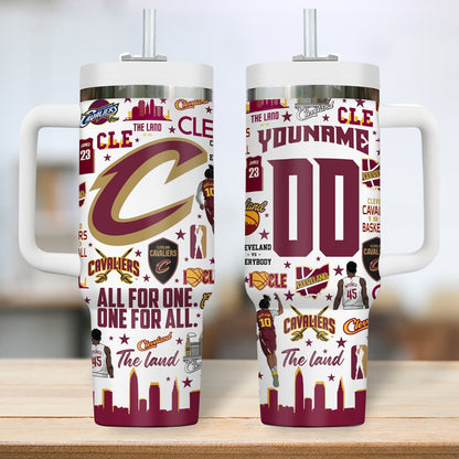 Basketball Lovers - Tumbler With Handle CAVS 03