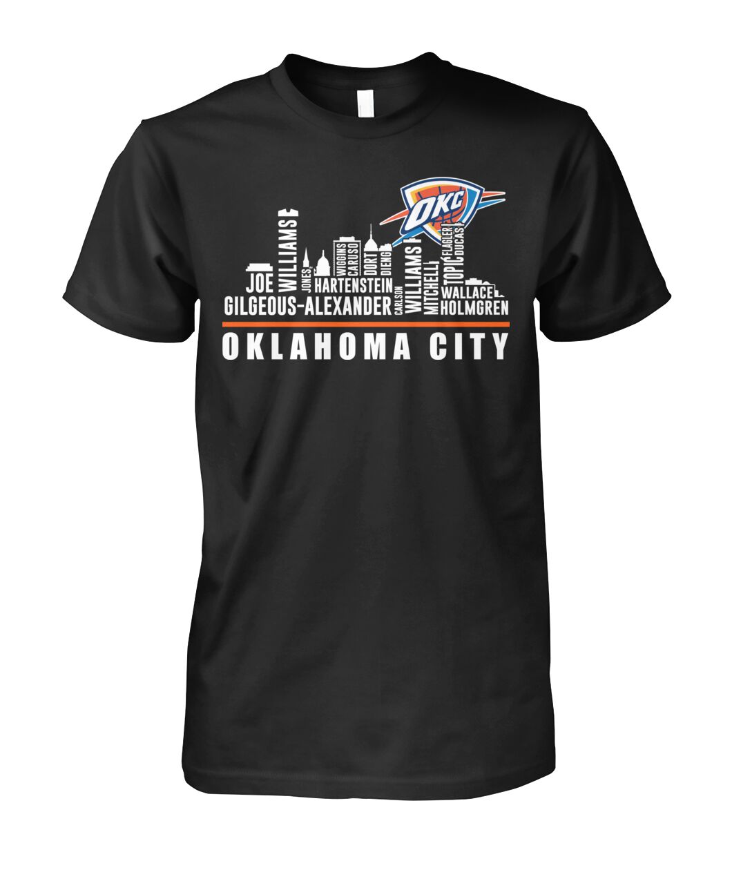 Basketball Lovers - Unisex T-Shirt OKC 02