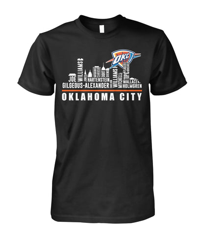 Basketball Lovers - Unisex T-Shirt OKC 02