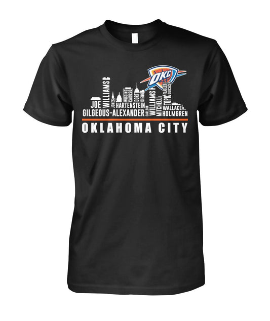 Basketball Lovers - Unisex T-Shirt OKC 02