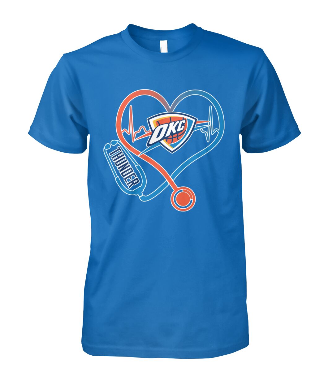 Basketball Lovers - Unisex T-Shirt OKC 03