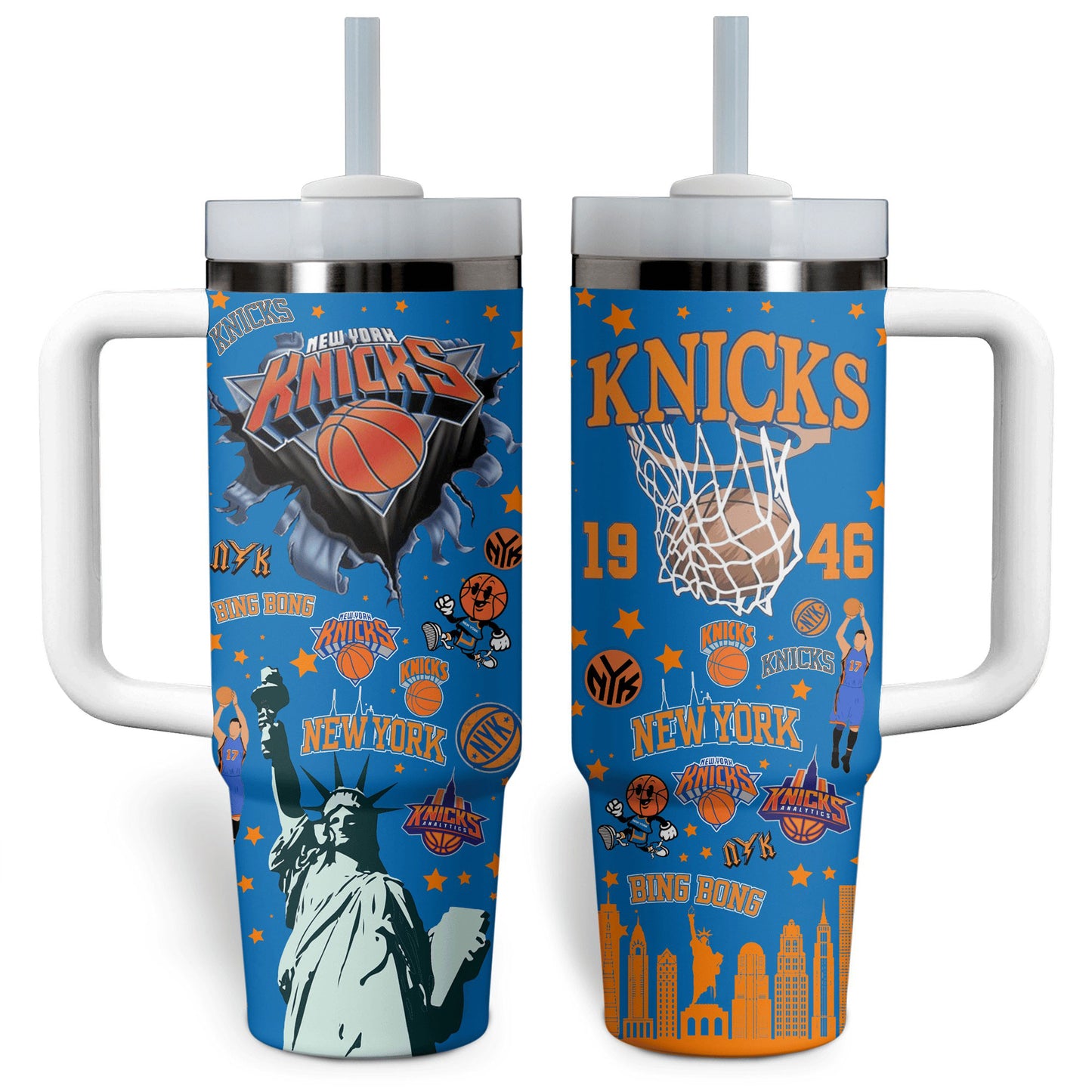 Basketball Lovers - Tumbler With Handle NYK 15