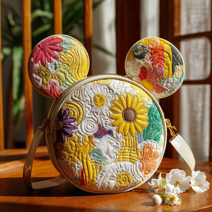 Blooming Fields Heirloom Quilted Crossbody Bag DMC0PT012